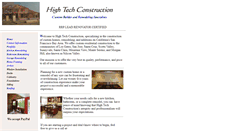 Desktop Screenshot of ht-construction.com